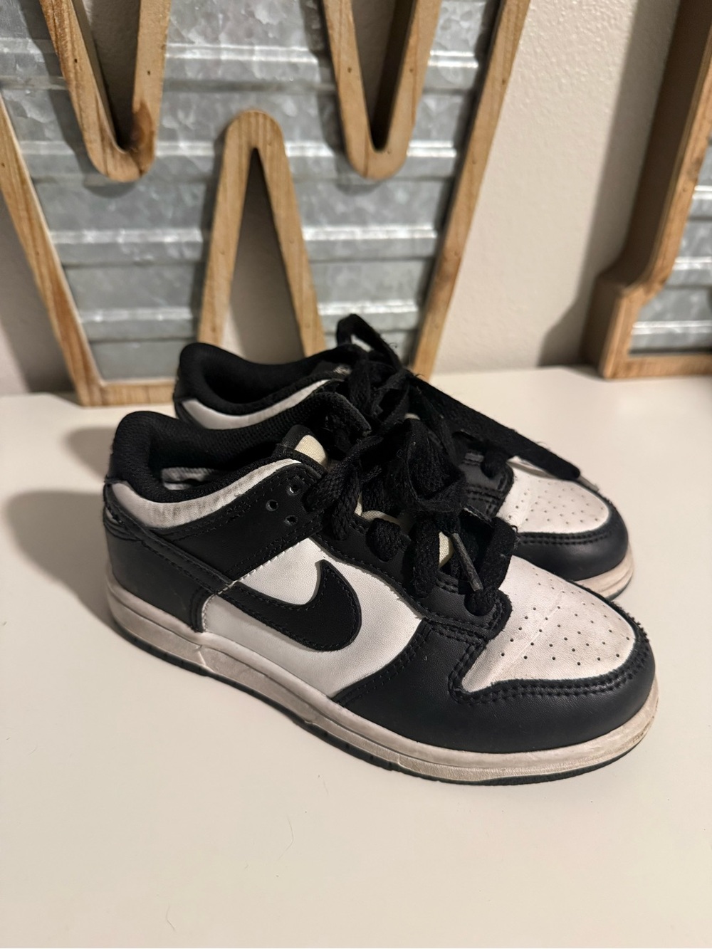 Nike Dunk Low Black and White Low-Top Sneakers Panda